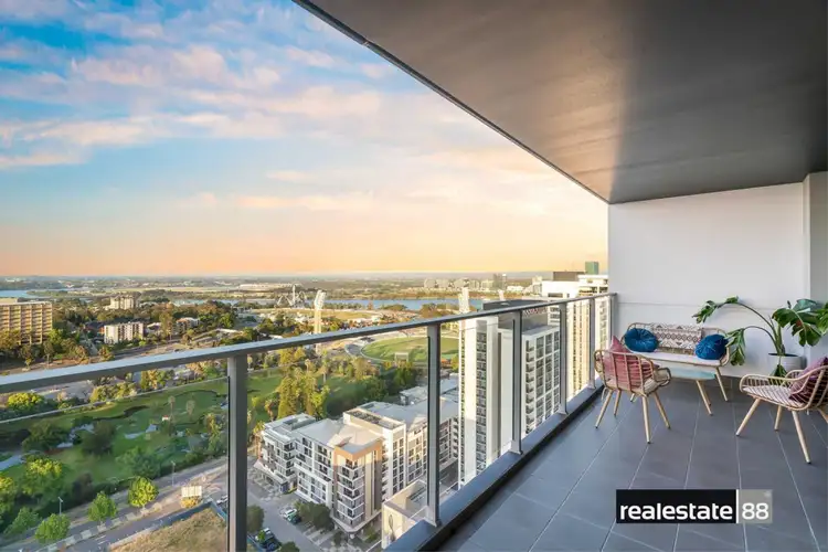 Second view of Homely apartment listing, 2905/63 Adelaide Terrace, East Perth WA 6004