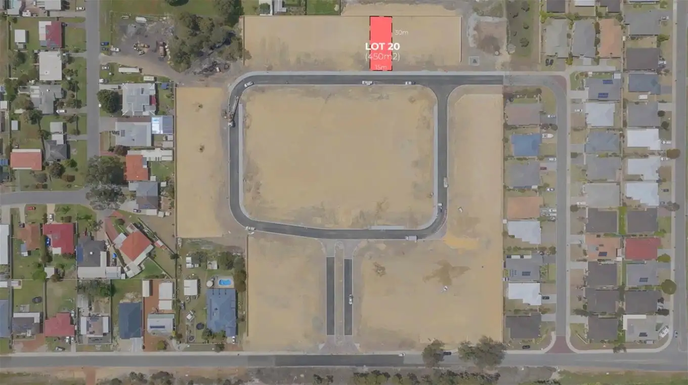 Main view of Homely land listing, Lot 20 Hampton Road, West Pinjarra WA 6208