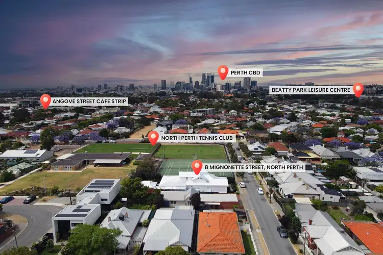 Second view of Homely house listing, 8 Mignonette Street, North Perth WA 6006