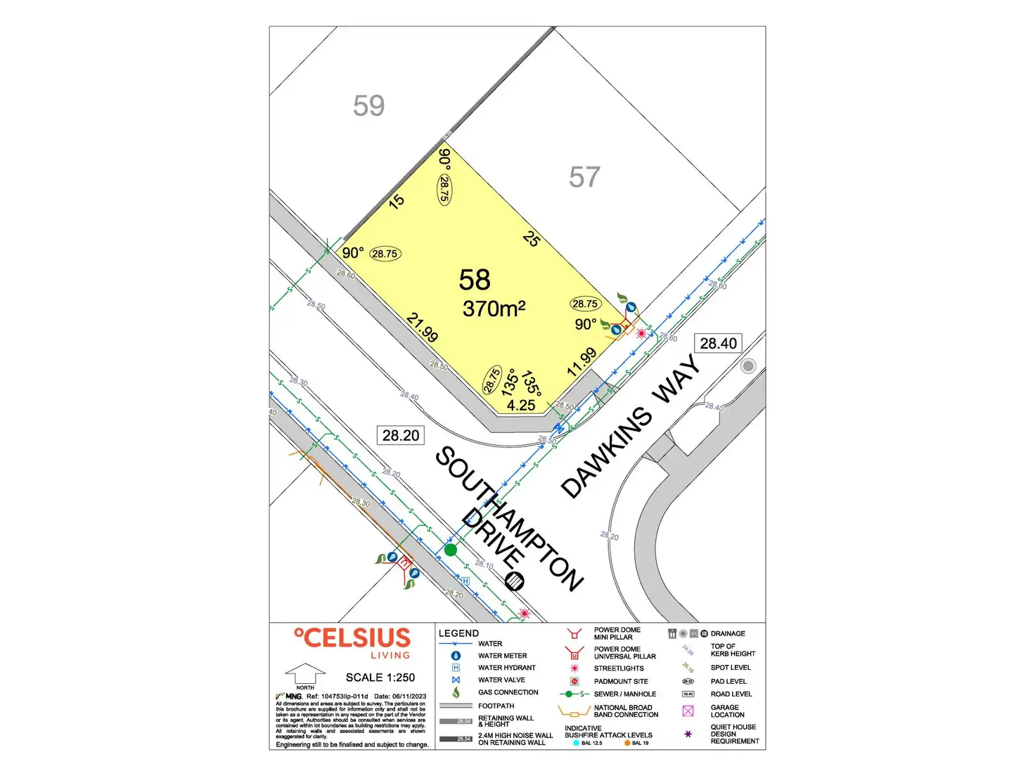 Main view of Homely land listing, 58 Dawkins Way, Piara Waters WA 6112
