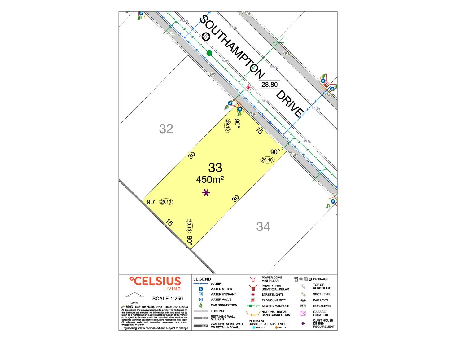 Main view of Homely land listing, 33 Southampton Drive, Piara Waters WA 6112