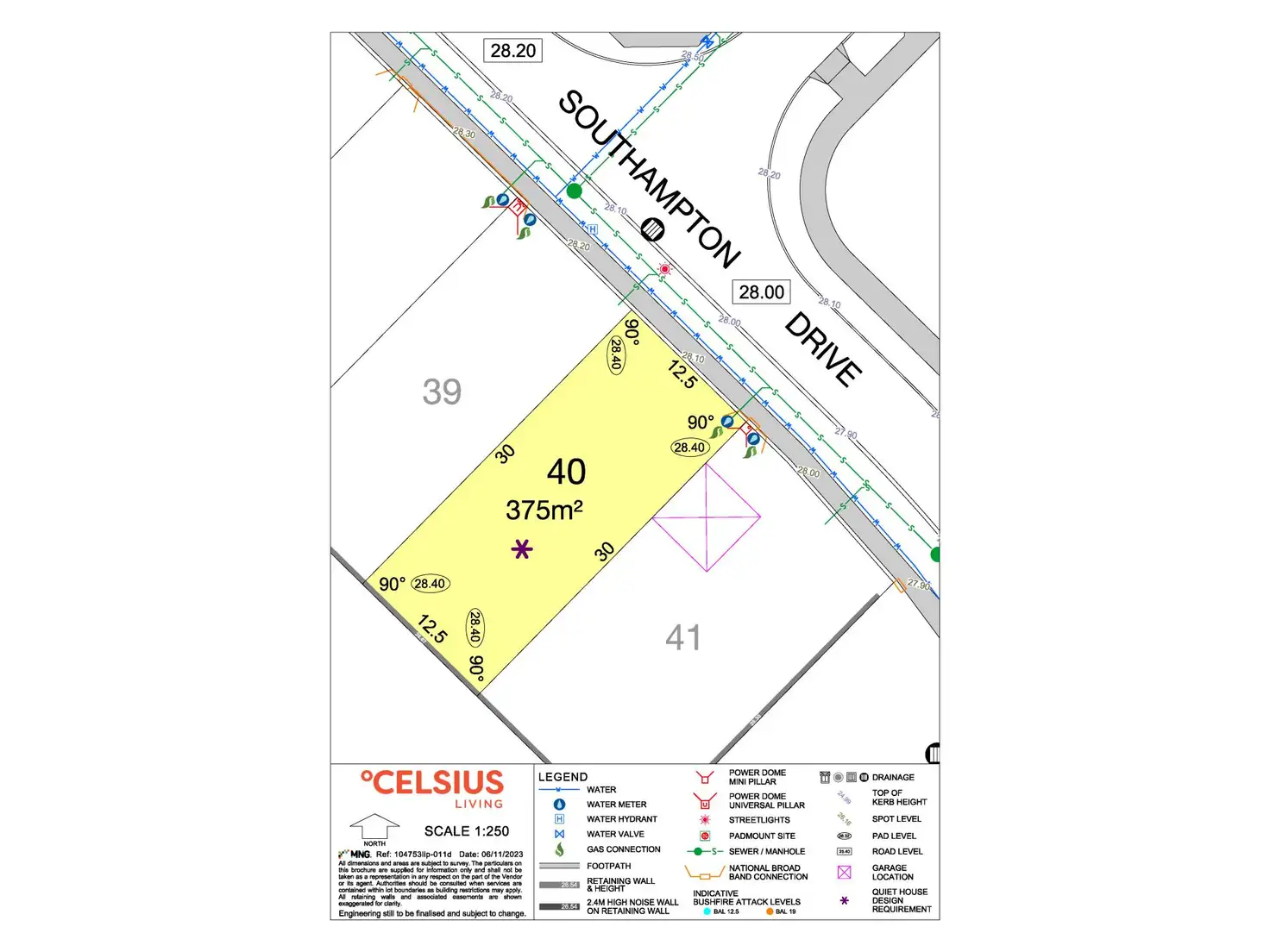 Main view of Homely land listing, 40 Southampton Drive, Piara Waters WA 6112