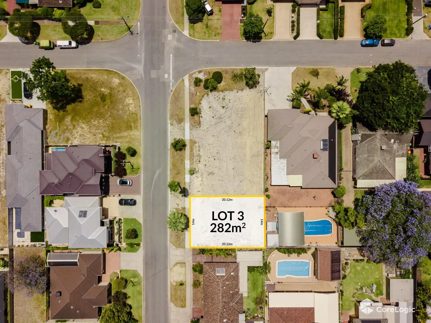 Main view of Homely land listing, 24A Browning Street, Yokine WA 6060