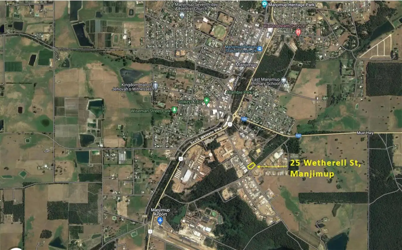 Main view of Homely rural property listing, 25 Wetherell Street, Manjimup WA 6258