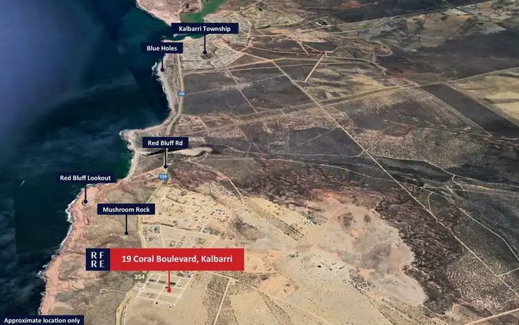 Second view of Homely land listing, 19 Coral Boulevard, Kalbarri WA 6536