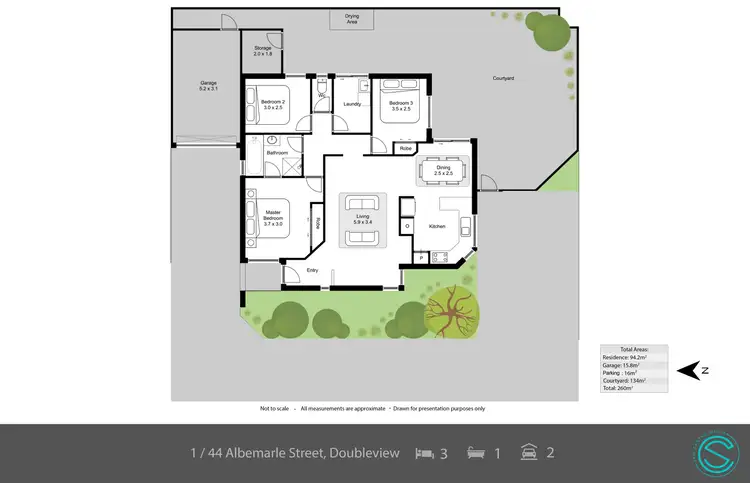 Sixth view of Homely unit listing, 1/44 Albemarle Street, Doubleview WA 6018
