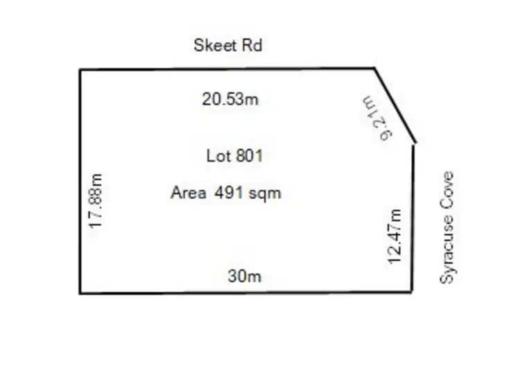 Third view of Homely land listing, Lot 801, Syracuse Cove, Piara Waters WA 6112