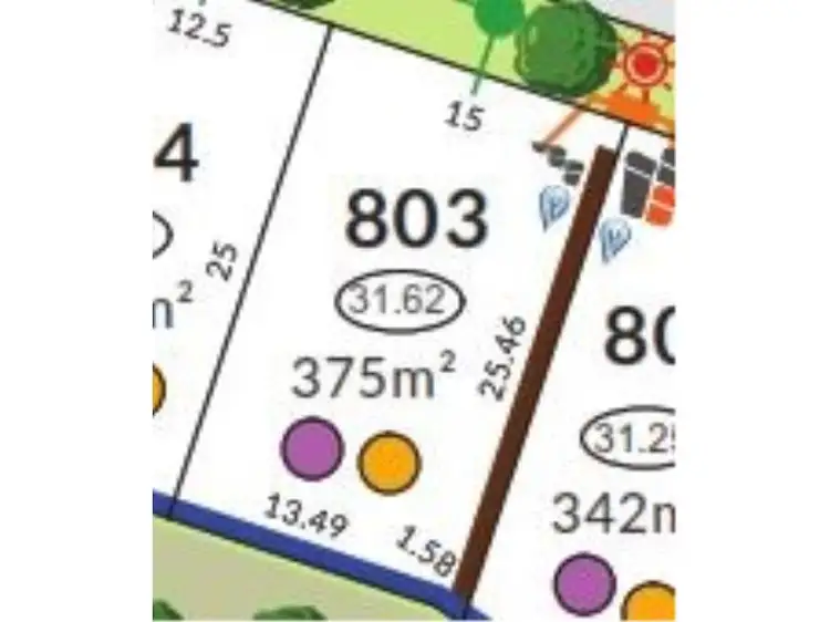 Main view of Homely land listing, Lot 803, Meander Way, Treeby WA 6164