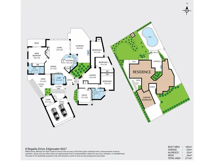 Fifth view of Homely house listing, 8 Regatta Drive, Edgewater WA 6027