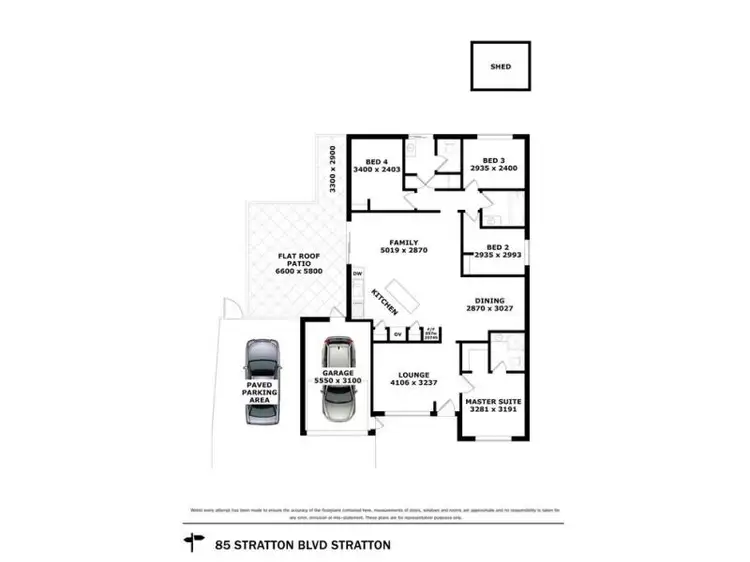 Second view of Homely house listing, 85 Stratton Bvd, Stratton WA 6056