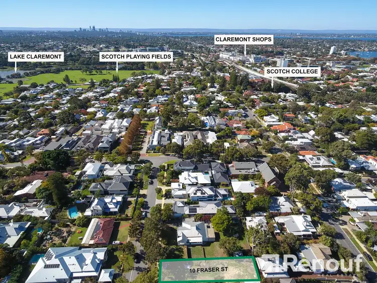 Main view of Homely land listing, 8 Fraser Street, Swanbourne WA 6010