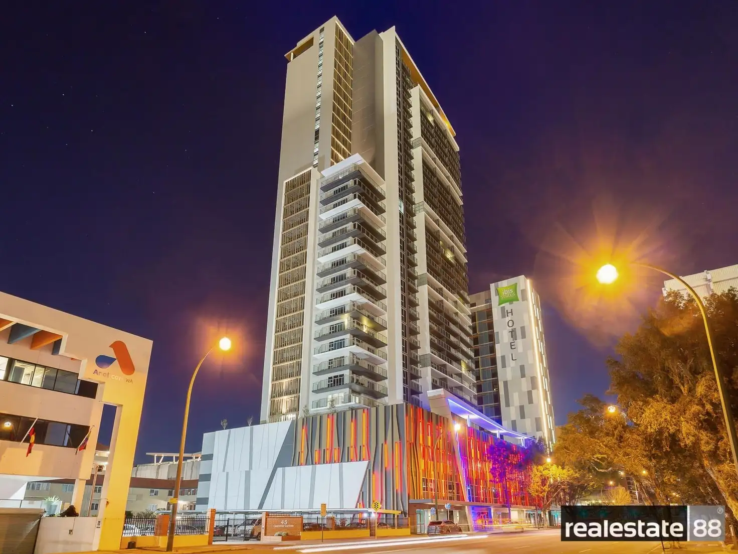 Main view of Homely apartment listing, 1504/63 Adelaide Terrace, East Perth WA 6004