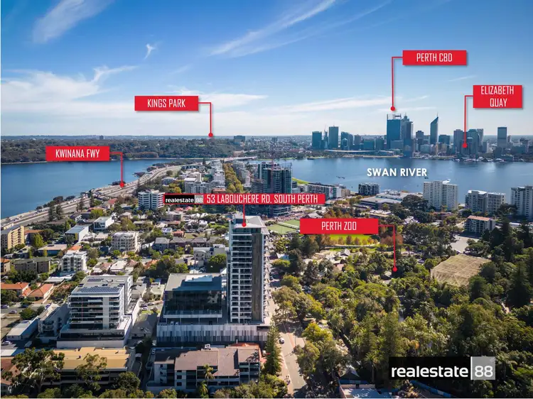 Main view of Homely apartment listing, 1207/53 Labouchere Road, South Perth WA 6151