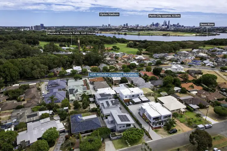 Second view of Homely house listing, 43A Hillside Crescent, Maylands WA 6051