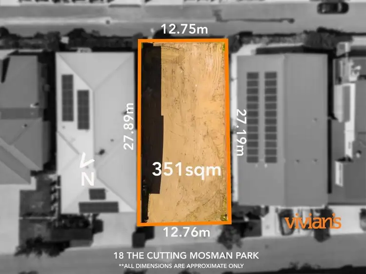 Main view of Homely land listing, 18 The Cutting, Mosman Park WA 6012