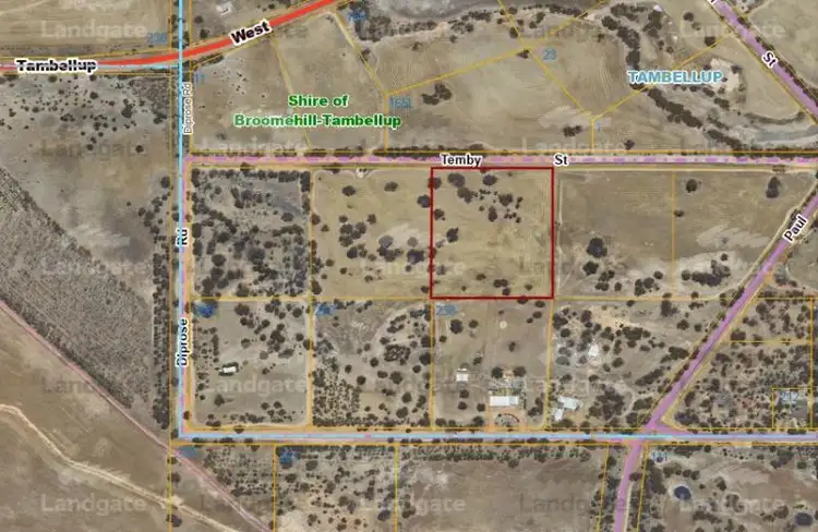 Third view of Homely land listing, 135 Temby Street, Tambellup WA 6320