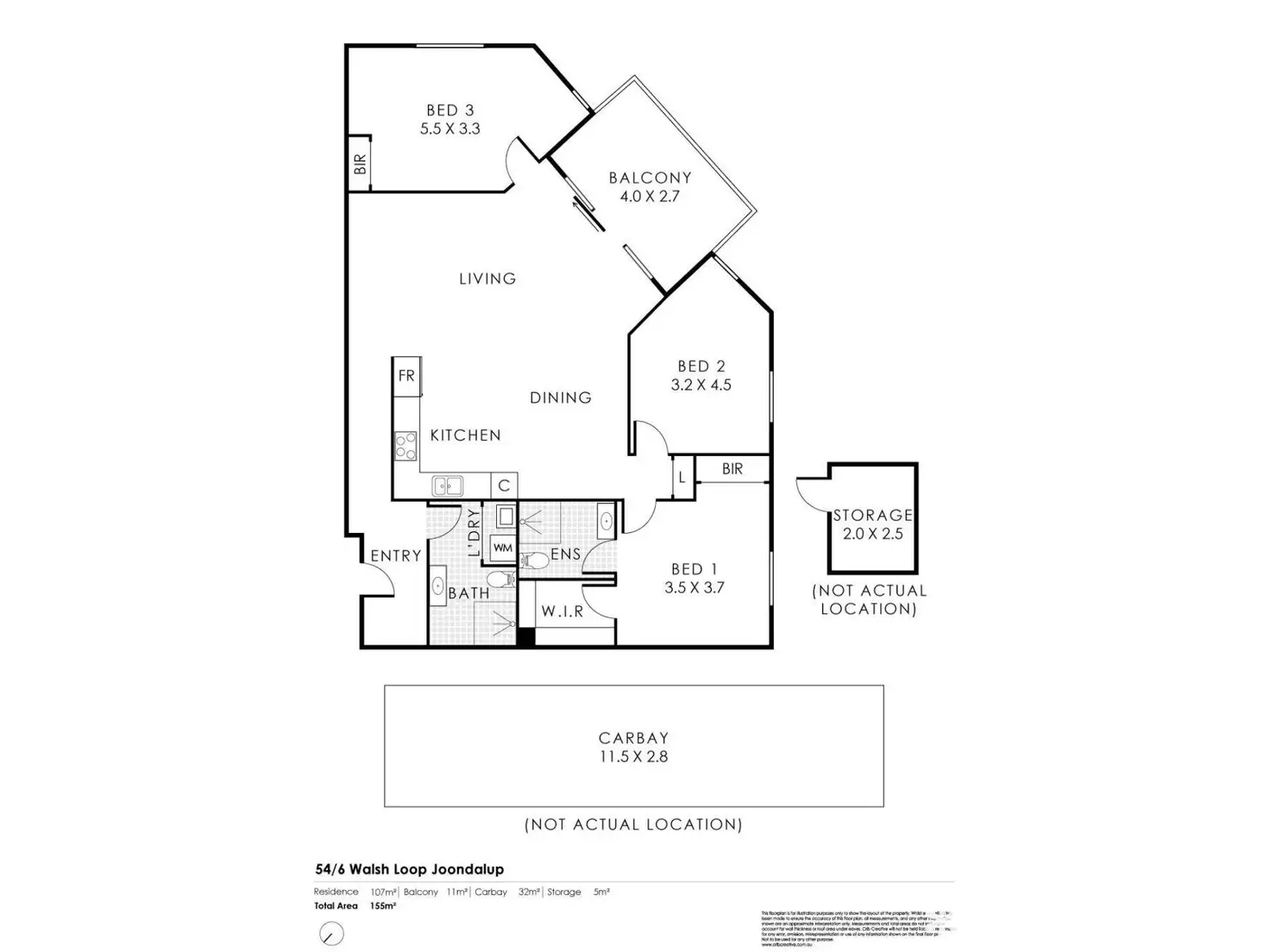 Main view of Homely unit listing, 54/6 Walsh Loop, Joondalup WA 6027