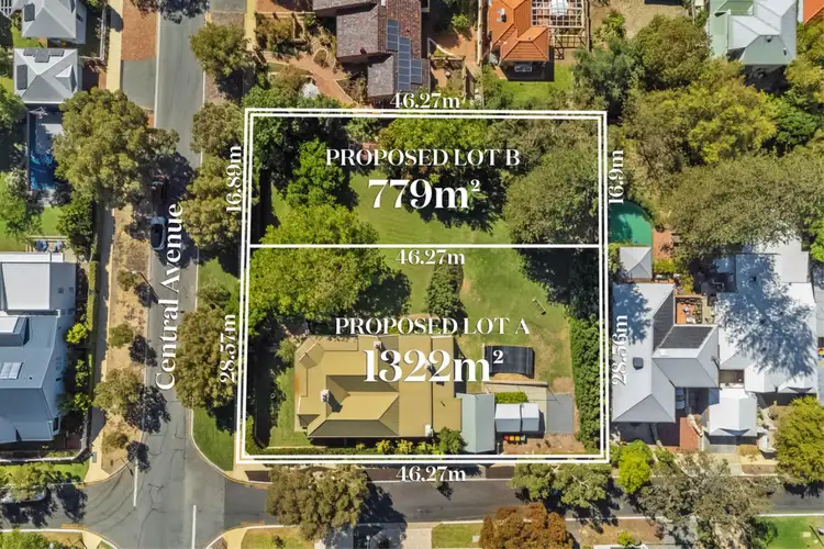 Second view of Homely land listing, Proposed Lot B/ Central Avenue, Swanbourne WA 6010