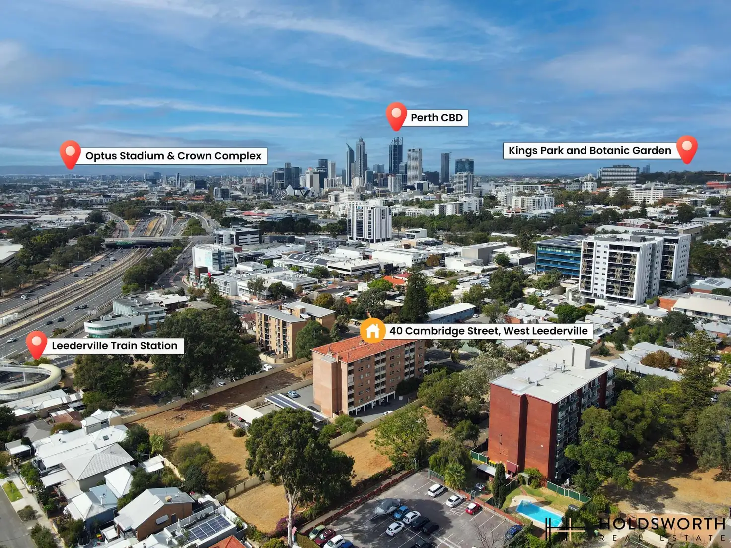 Main view of Homely unit listing, 19/40 Cambridge Street, West Leederville WA 6007