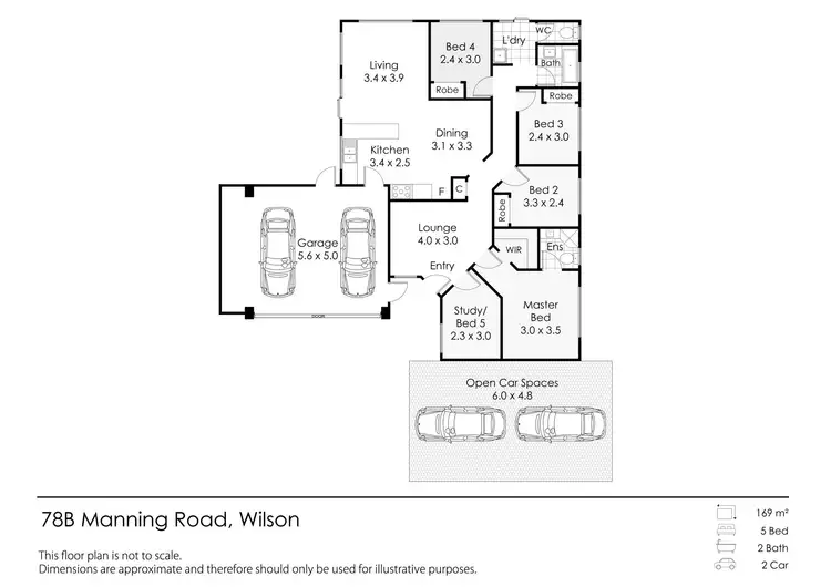 Second view of Homely house listing, 78B Manning Road, Wilson WA 6107
