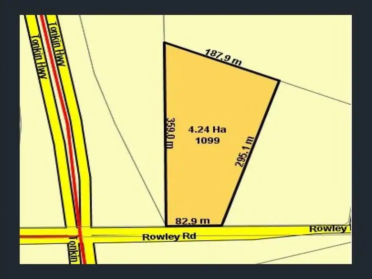 Third view of Homely land listing, 1099 Rowley Road, Hilbert WA 6112