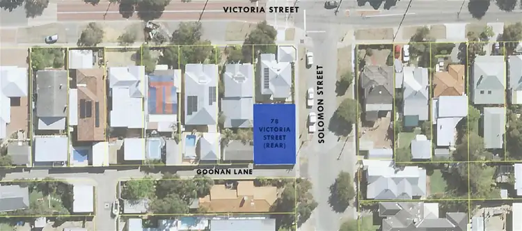 Main view of Homely land listing, 78 Victoria Street, Mosman Park WA 6012