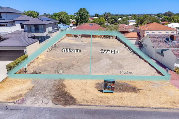 Second view of Homely land listing, 46b Davy Street, Alfred Cove WA 6154