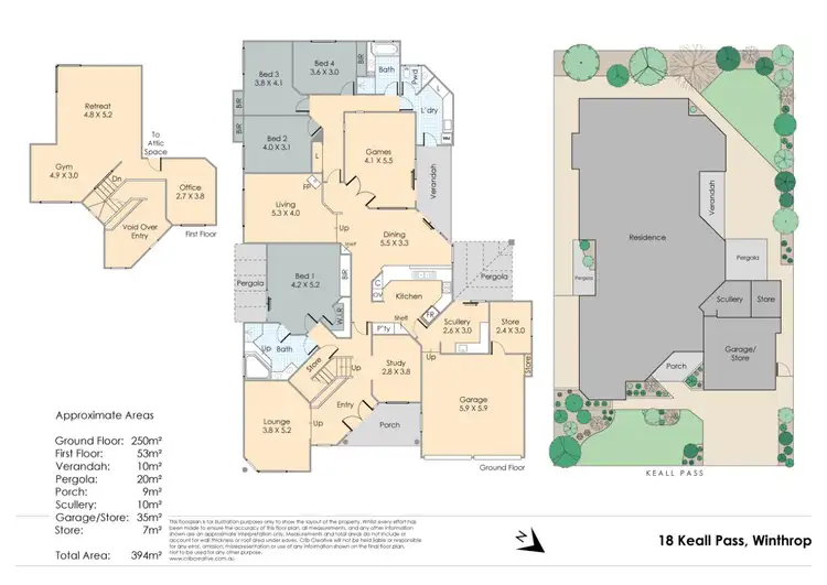 Second view of Homely house listing, 18 Keall Pass, Winthrop WA 6150