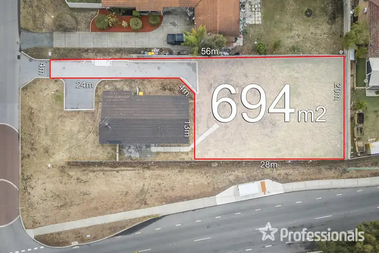 Main view of Homely land listing, 64A Ewart Street, Midland WA 6056
