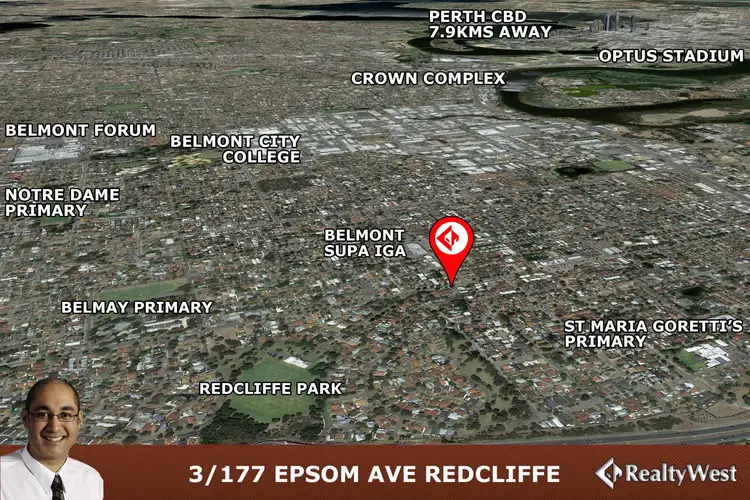 Second view of Homely house listing, 3/177 Epsom Avenue, Redcliffe WA 6104