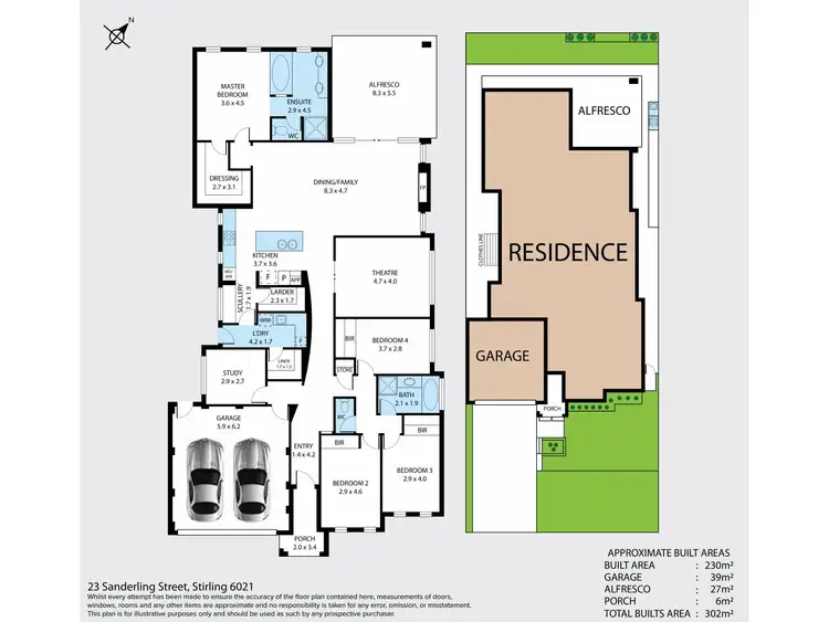 Second view of Homely house listing, 23 Sanderling Street, Stirling WA 6021