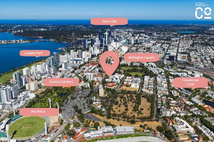 Second view of Homely apartment listing, 25/18 Wellington Street, East Perth WA 6004