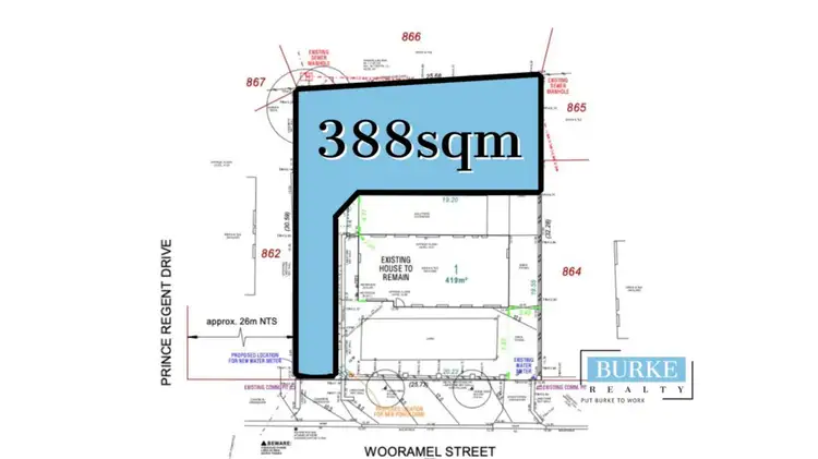Proposed lot 2 of 3 Wooramel Street, Heathridge WA 6027