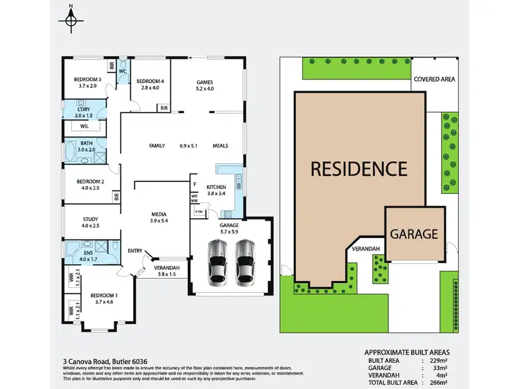 Third view of Homely house listing, 3 Canova Road, Butler WA 6036