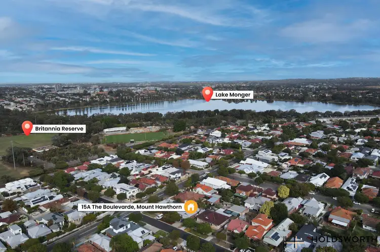 Second view of Homely house listing, 15A The Boulevarde, Mount Hawthorn WA 6016