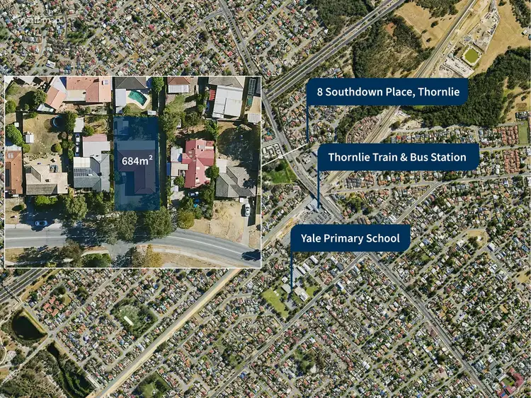 Second view of Homely house listing, 8 Southdown Place, Thornlie WA 6108