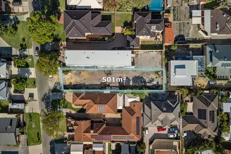 Second view of Homely land listing, 1D Chesson Street, Alfred Cove WA 6154