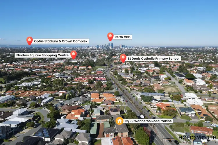 Second view of Homely apartment listing, 12/90 Wanneroo Road, Yokine WA 6060