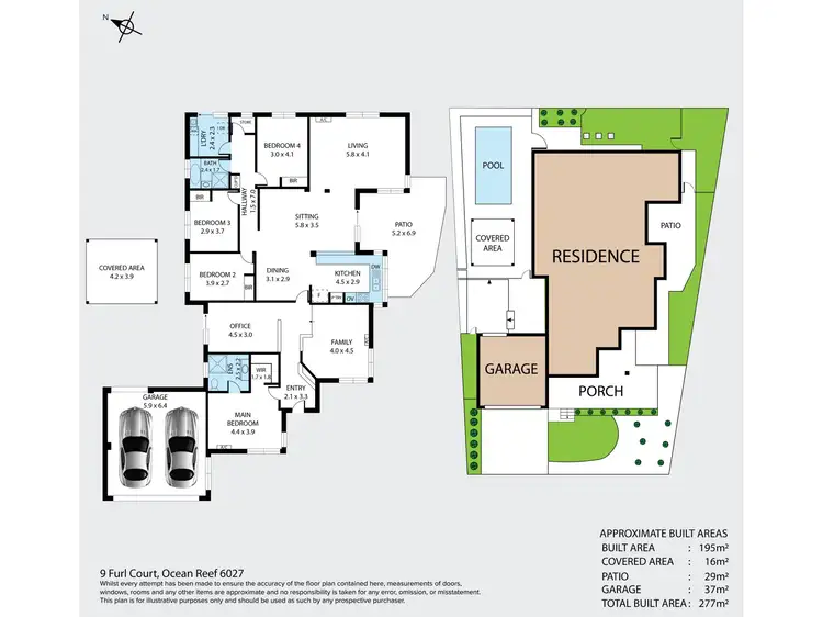 Third view of Homely house listing, 9 Furl Court, Ocean Reef WA 6027