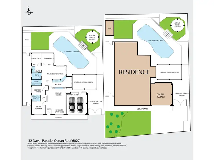 Third view of Homely house listing, 32 Naval Parade, Ocean Reef WA 6027
