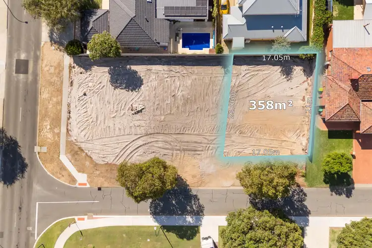Main view of Homely land listing, 43C Kennedy Street, Alfred Cove WA 6154
