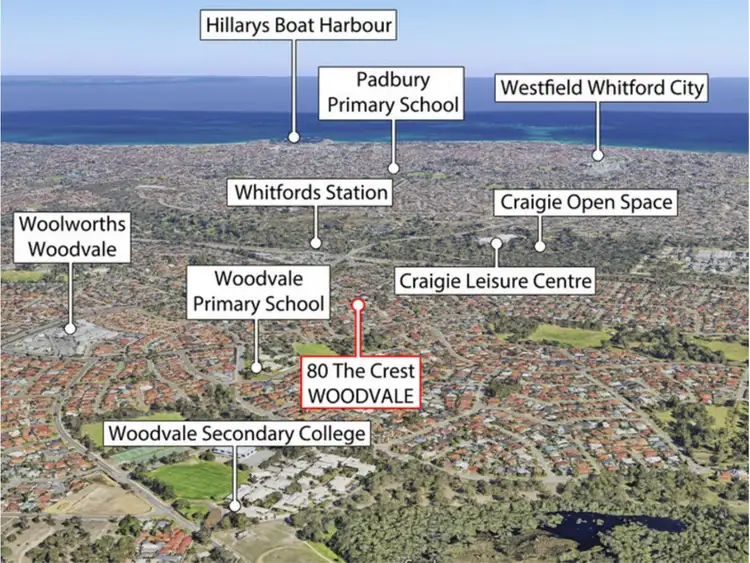 Fourth view of Homely house listing, 80 The Crest, Woodvale WA 6026