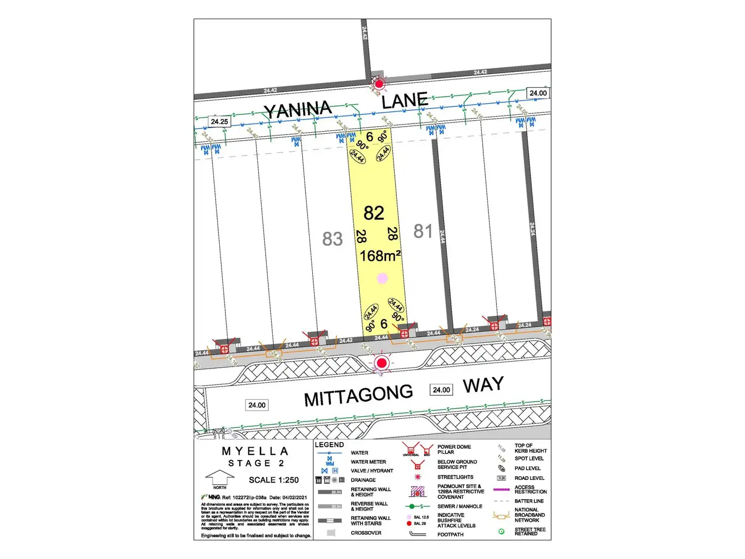 Main view of Homely land listing, Lot 82, Mittagong Way, Wanneroo WA 6065