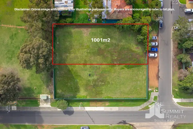 Main view of Homely land listing, 18 Sommers Road, Brunswick WA 6224