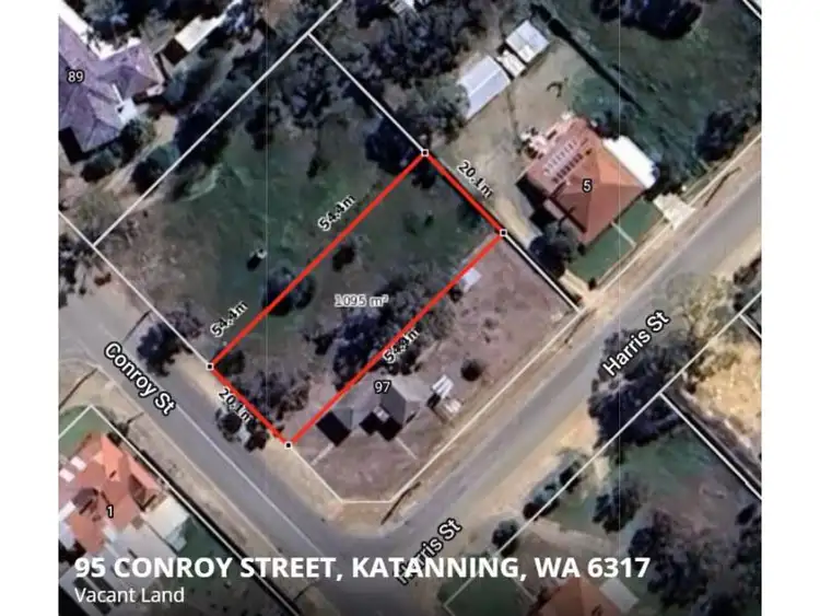 Second view of Homely land listing, 95 Conroy Street, Katanning WA 6317
