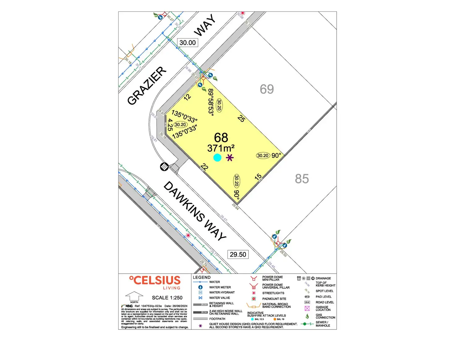 Main view of Homely land listing, Lot 68 Grazier Way, Piara Waters WA 6112
