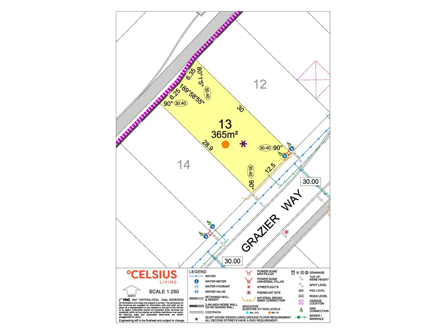 Main view of Homely land listing, Lot 13 Grazier Way, Piara Waters WA 6112