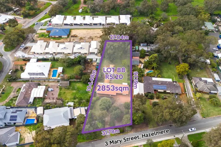 Lot 88, 3 Mary Street, Hazelmere WA 6055