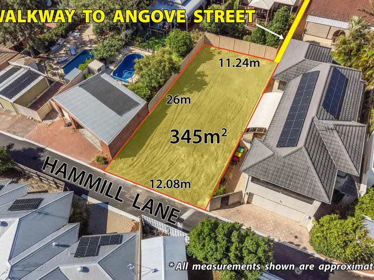 Main view of Homely land listing, 18 Hammill Lane, North Perth WA 6006