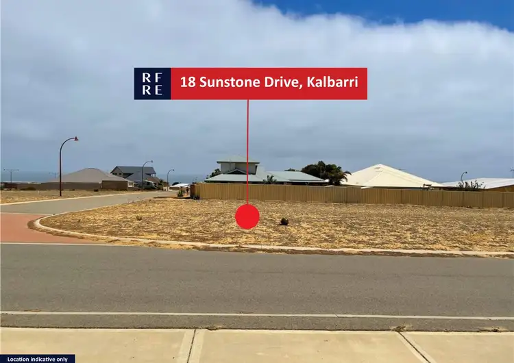 Fourth view of Homely land listing, 18 Sunstone Drive, Kalbarri WA 6536